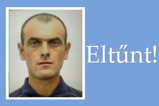 Eltűnt férfit keres a rendőrség