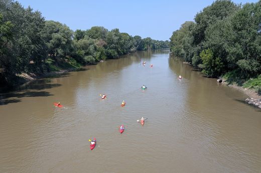 Zarándoklat a Szamosért – evezéssel ünnepelték a természetet és a határokon átívelő barátságot – Képgaléria