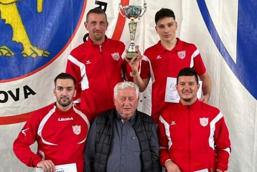 Az Olimpia VSK párbajtőrvívó legényei az ország legjobbjai