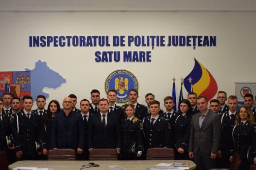 Huszonnyolc fiatal rendőr kezdte meg szolgálatát Szatmár megyében