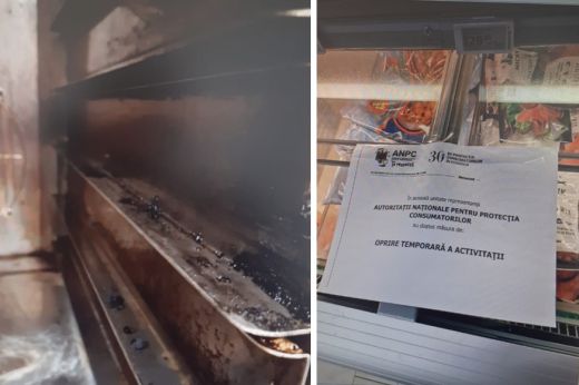 A szatmári Auchan hipermarketben is bírságolt a fogyasztóvédelem - KÉPEK