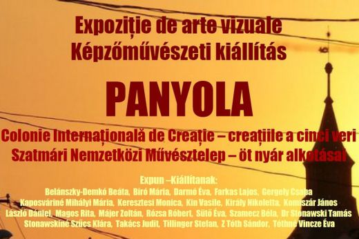 Szatmári Alkotótábor Panyolán – öt nyár festményei. Kiállítás a Közigazgatási Palotában