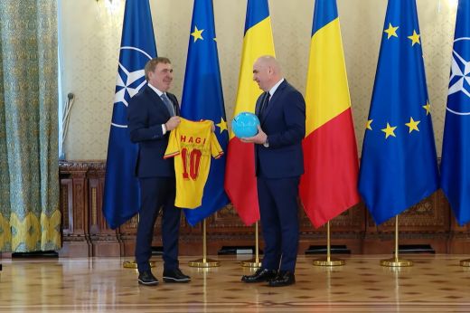 Gheorghe Hagi átvette a Románia Csillaga érdemrendet - VIDEÓ