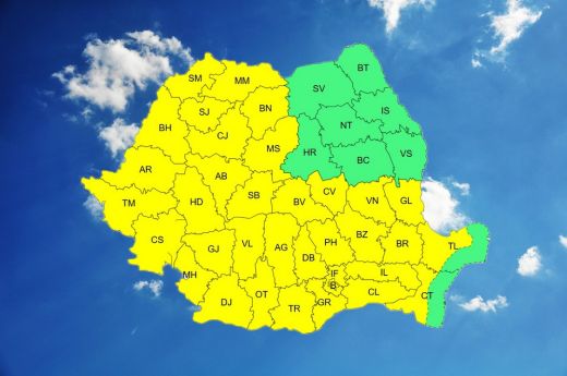 Sárga riasztás: kánikula várható Szatmár megyében is