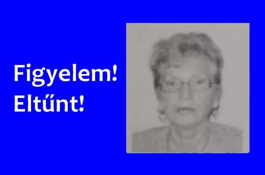 FRISSÍTVE: Megtalálták az eltűnt nőt