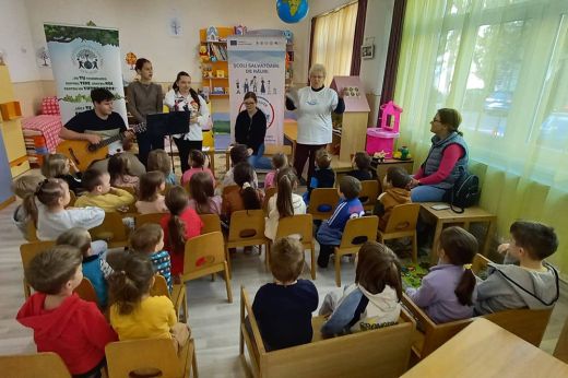Folyómentő Iskolák - Zöld hét a Voinicelul óvodában