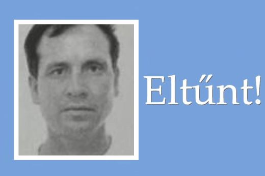FRISSÍTVE: Megtalálták az eltűnt férfit