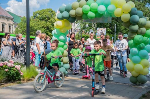 A Guliver Óvoda kis környezetbarátai a természet megóvásáért pedáloztak - Képgaléria