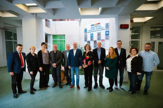 A németországi Wolfenbüttel küldöttsége látogatott Szatmárnémetibe