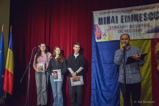 XIX. Mihai Eminescu nagykárolyi regionális szavalóverseny díjazottjai. Képgaléria