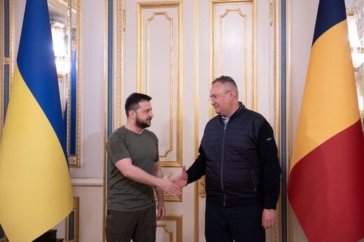 Kijevbe látogatott a román miniszterelnök és a bukaresti képviselőház elnöke