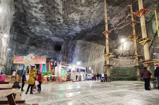 571 ezer látogatója volt tavaly a parajdi sóbányának
