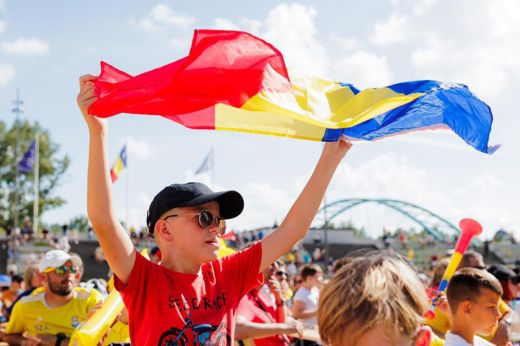 EURO 2024: Románia 3-0-ra győzött Ukrajna ellen az első csoportmérkőzésén