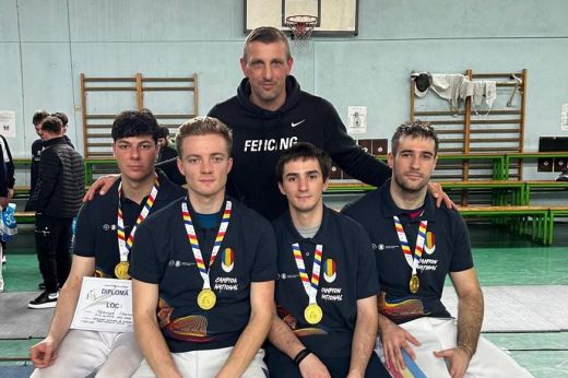 Bajnok lett az Olimpia VSK férfi párbajtőrvívócsapata