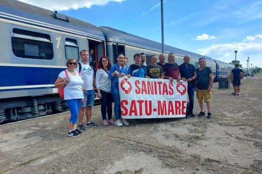 A Szatmár megyei egészségügyisek is részt vesznek a Sanitas bukaresti tüntetésén