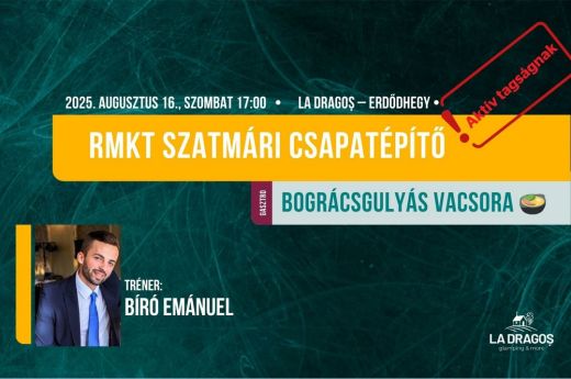 Vidám hangulatú csapatépítőt szervez aktív tagjai számára a szatmári RMKT