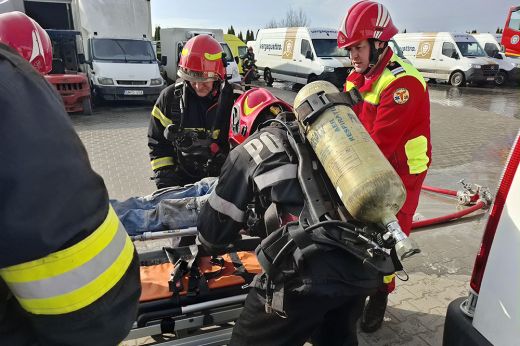 A Polgári Védelem Hete alkalmából tartottak szimulációs gyakorlatokat a tűzoltók