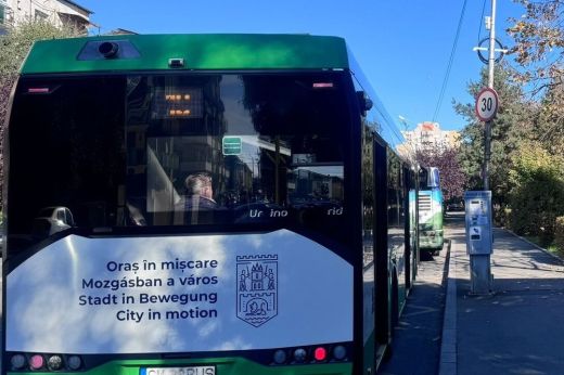Elterelt útvonalon közlekedik néhány busz Szatmárnémetiben két hétig