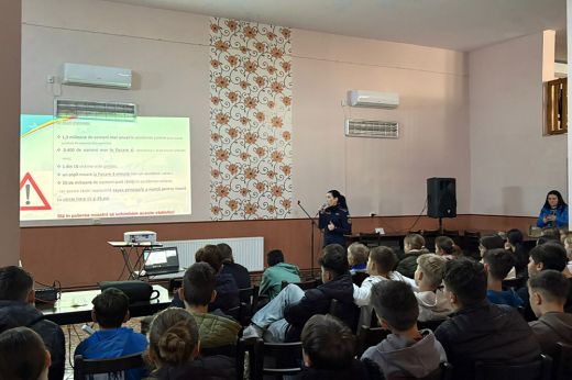 Közlekedésbiztonsági napot tartottak a sárközújlaki Petőfi Sándor Általános Iskolában