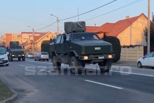 Aggodalomra semmi ok! Ismét csak katonai gyakorlat zajlik Szatmárnémeti közelében
