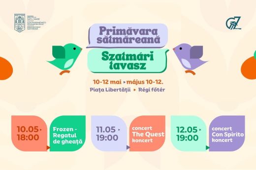 Szatmári Tavasz: hétvégén gyerekelőadás és különböző koncertek lesznek