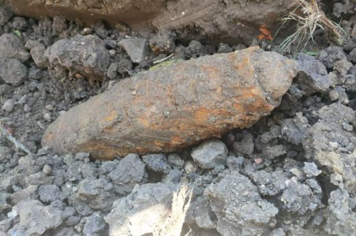 Csatornázási munkálatok közben bukkantak aknagránátra Szatmárudvariban