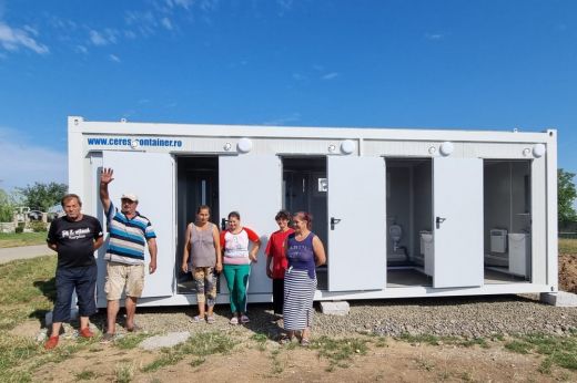 Üzembe helyezték az első szaniter konténereket
