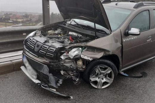 Szatmár megyei fiatal okozott balesetet az A3-as autópályán