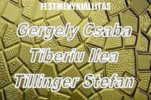 Gergely-Ilea-Tillinger festménykiállítás megnyitó a Szatmárnémeti Polgármesteri Hivatalban
