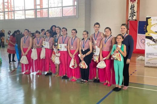 Jól szerepeltek a Rákóczi Ferenc Iskola mazsorettjei a Colibri Dance Fesztiválon