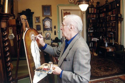 Ferenc pápa őrzi Agárdy Gábor ikonját – Tilos eladni a színművész festményeit