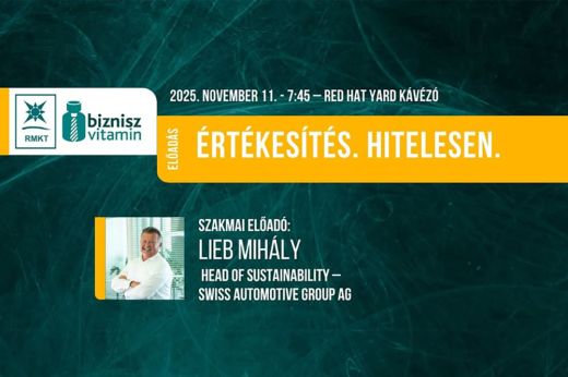 Hiteles értékesítés a gyakorlatban – újabb BizniszVitamin a Red Hat Yardban