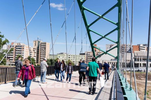 Mutatjuk, milyen mérnöki megoldásokkal épülhet meg az új gyalogos- és kerékpár híd a Szamoson