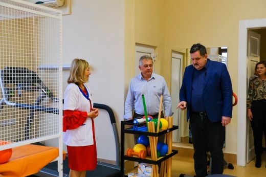 Már fogadja a pácienseket a Szatmár Megyei Sürgősségi Kórház Orvosi Rehabilitációs Osztálya