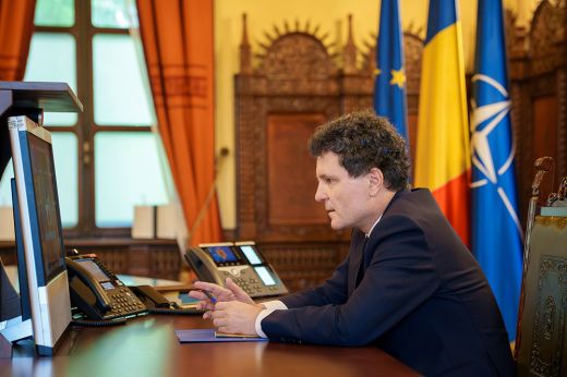 Nicușor Dan: Románia készen áll hozzájárulni az ukrajnai béke megteremtéséhez és fenntartásához