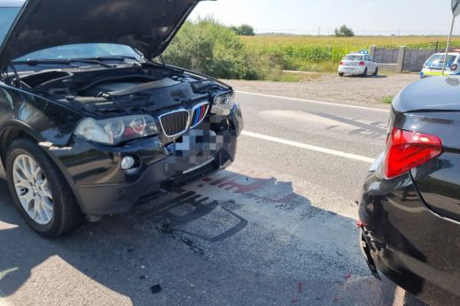 Újabb baleset Szatmárnémetiben: most a Batizi úton ütközött össze két autó