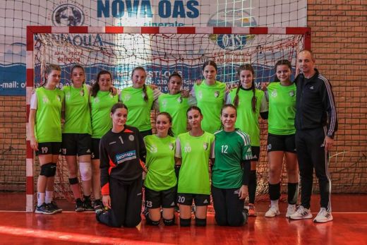 Az Olimpia VSK 13–14 éves kézis lányai már most a legjobbak között vannak