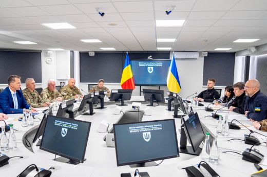 Haditechnikai eszközök közös fejlesztésében állapodott meg Ionuț Moșteanu az ukrán védelmi miniszterrel