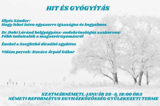 2024 első Hit és gyógyítása