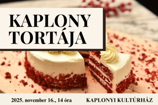 Újra tortaversenyt hirdettek Kaplonyban