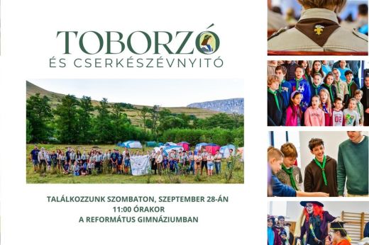 Cserkésztoborzó és évnyitó