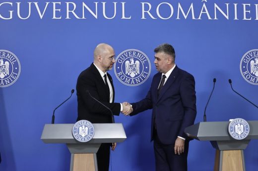 Az ukrán gabonaexportról írt alá politikai nyilatkozatot a román és ukrán kormányfő Bukarestben