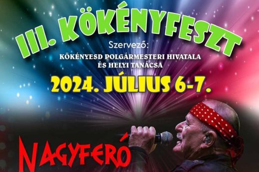 Kétnapos lesz idén a Kökényfeszt. Sztárfellépők zárják az eseményt