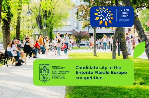  Szatmárnémeti részt vesz a 2025-ös Entente Florale Europe versenyen