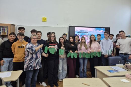 Kézen fogva a zöld jövő felé – a Zöld hét program a Ioan Slavici Főgimnáziumban