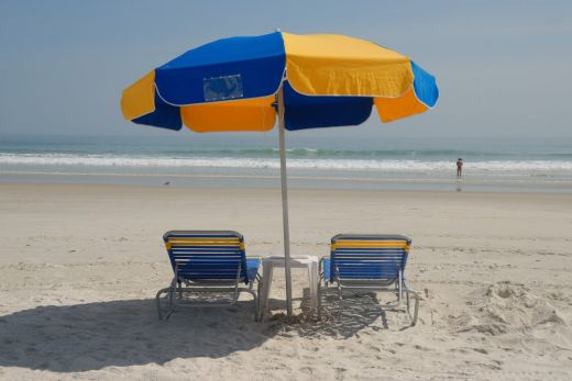 Napernyő végzett egy strandolóval