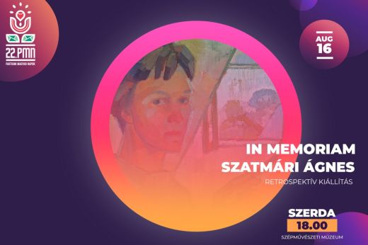 Szatmári Ágnesre, az egykori festőművészre emlékeznek a PMN „nulladik” napján