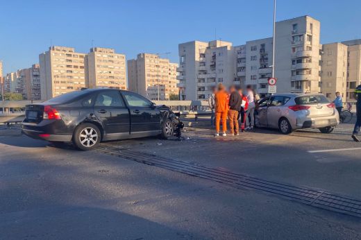 Közlekedési balesettel indult a péntek Szatmárnémetiben