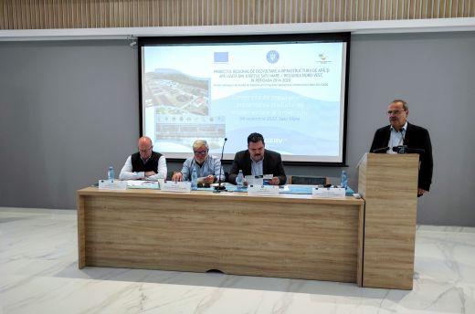 Jó üzemben halad a Szatmár megyei ivóvíz- és csatornahálózat bővítésének megaprojektje