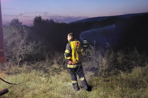 Három helyen is kigyulladt a száraz aljnövényzet tegnap Szatmár megyében